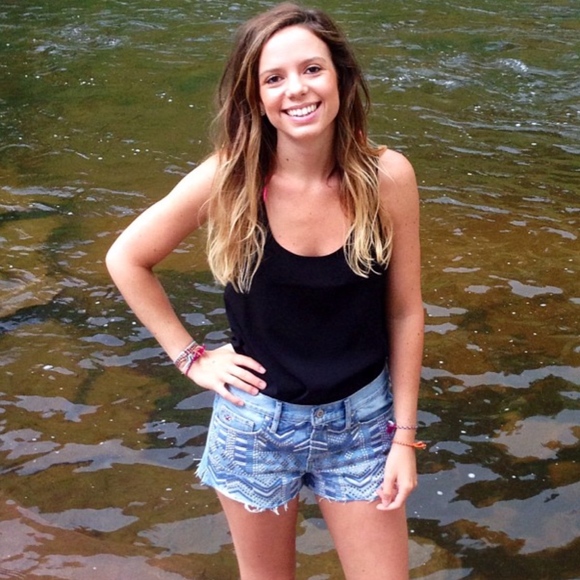 Detailed Hollister Jean Shorts - Picture 2 of 7